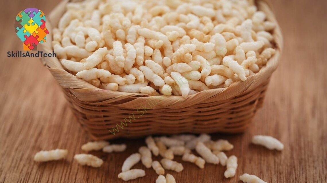Puffed rice manufacturing Industry Requirement, License, Machine Required, Investment, Profits | SkillsAndTech